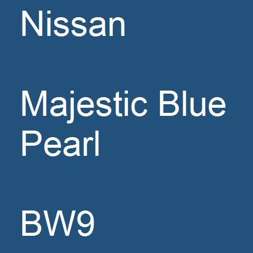 Nissan, Majestic Blue Pearl, BW9.